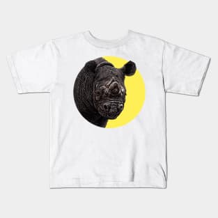 Black rhino Kids T-Shirt